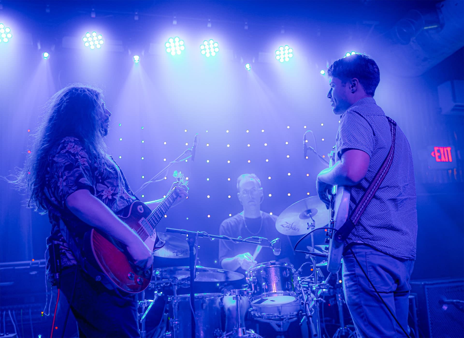 Individually Twisted performing at a gig