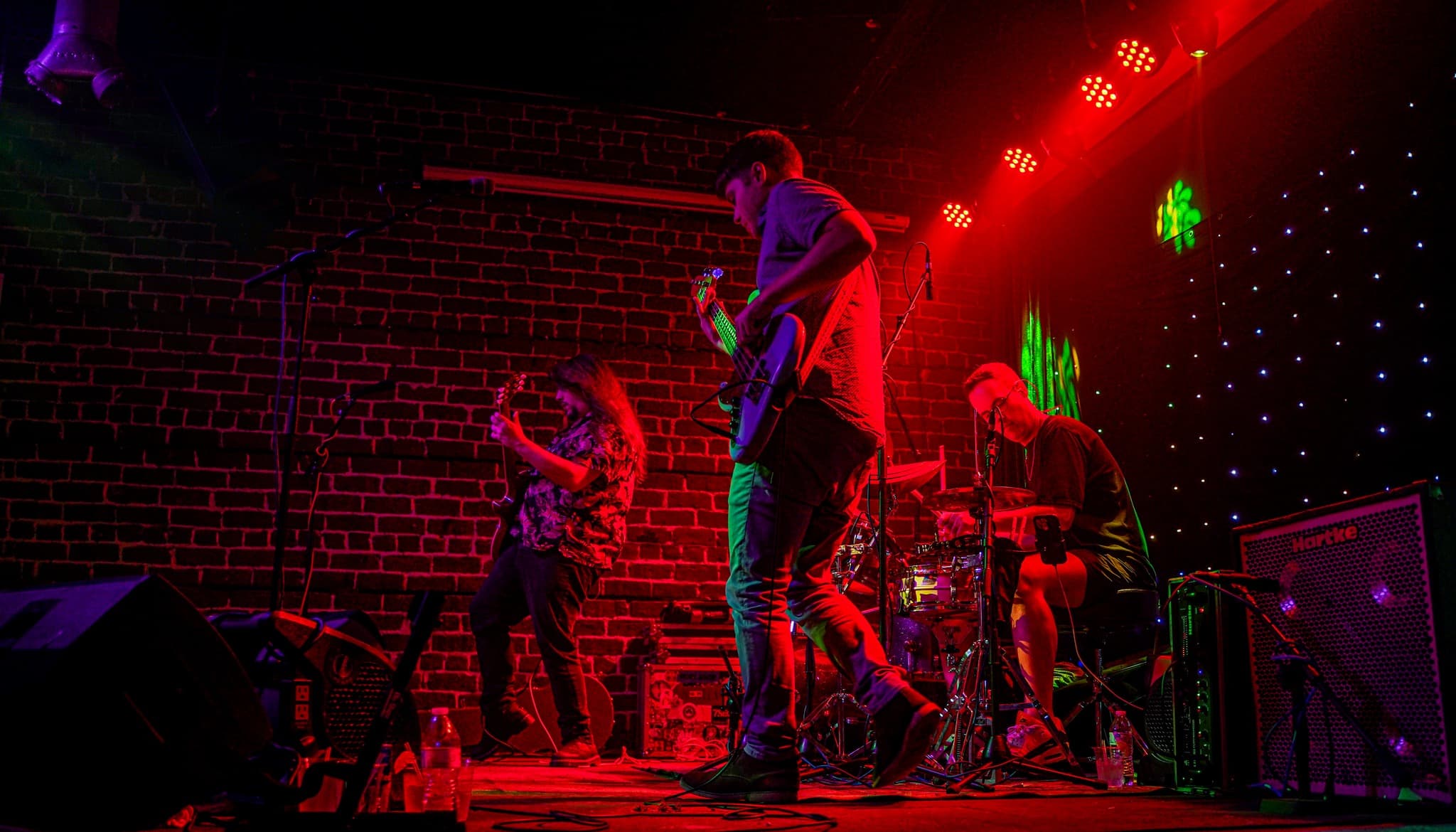 Individually Twisted performing at a gig